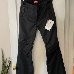 Women's Rossignol Black Waterproof Snow Ski Pants Warm Never Worn With Tags